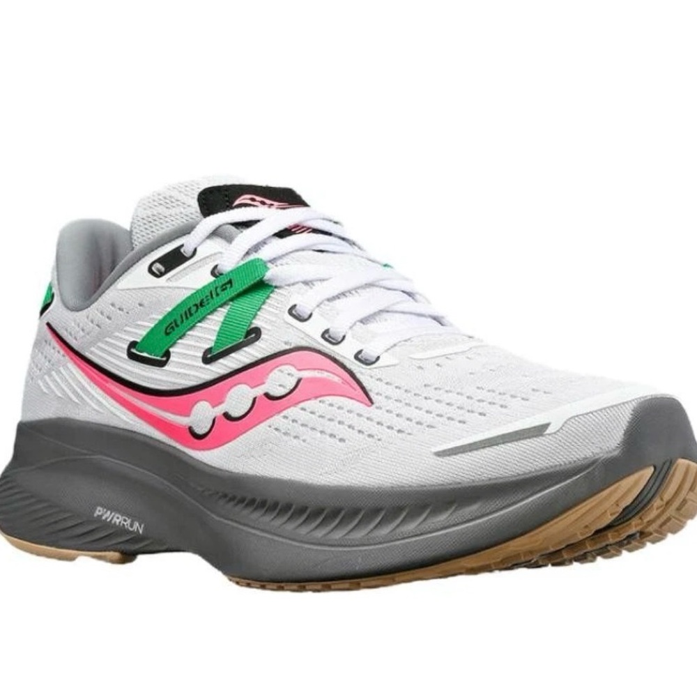 Saucony Guide 16 White Pink Gravel W - S10810-85 
Size 11.5